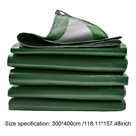 2-5m Heavy-Duty Thicken Tarpaulin Large Waterproof Tarpaulin  Outdoor Garden Rain Cover Car Shed Awning Truck Tarp Covers