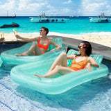 Wholesale Custom Inflatable Sun Pool Floating Row Spot