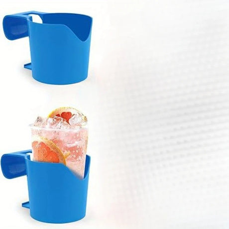 1/2/4 Pcs Portable Poolside Cup Holders - Drink Holders for Swimming Pools, Outdoor Parties