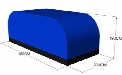 Wholesale Customized Blue PVC Inflatable Car Cover Anti Hail