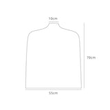 Wholesale Custom PVC Semi-Transparent Clothing Dust Cover