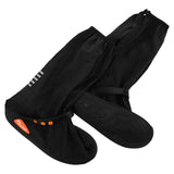 Wholesale Customized Adult Rainproof Shoe Covers Black PVC