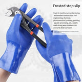 Premium PVC Work Gloves: Waterproof, Oil & Chemical Resistant, Anti-Slip, Thickened for Durable Hand Protection
