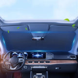 Wholesale Custom PVC Car Windshield Sun Visor Sun Protection Accessories