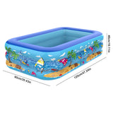 Wholesale Customization  Large Family Adult Inflatable PVC Swimming Pool