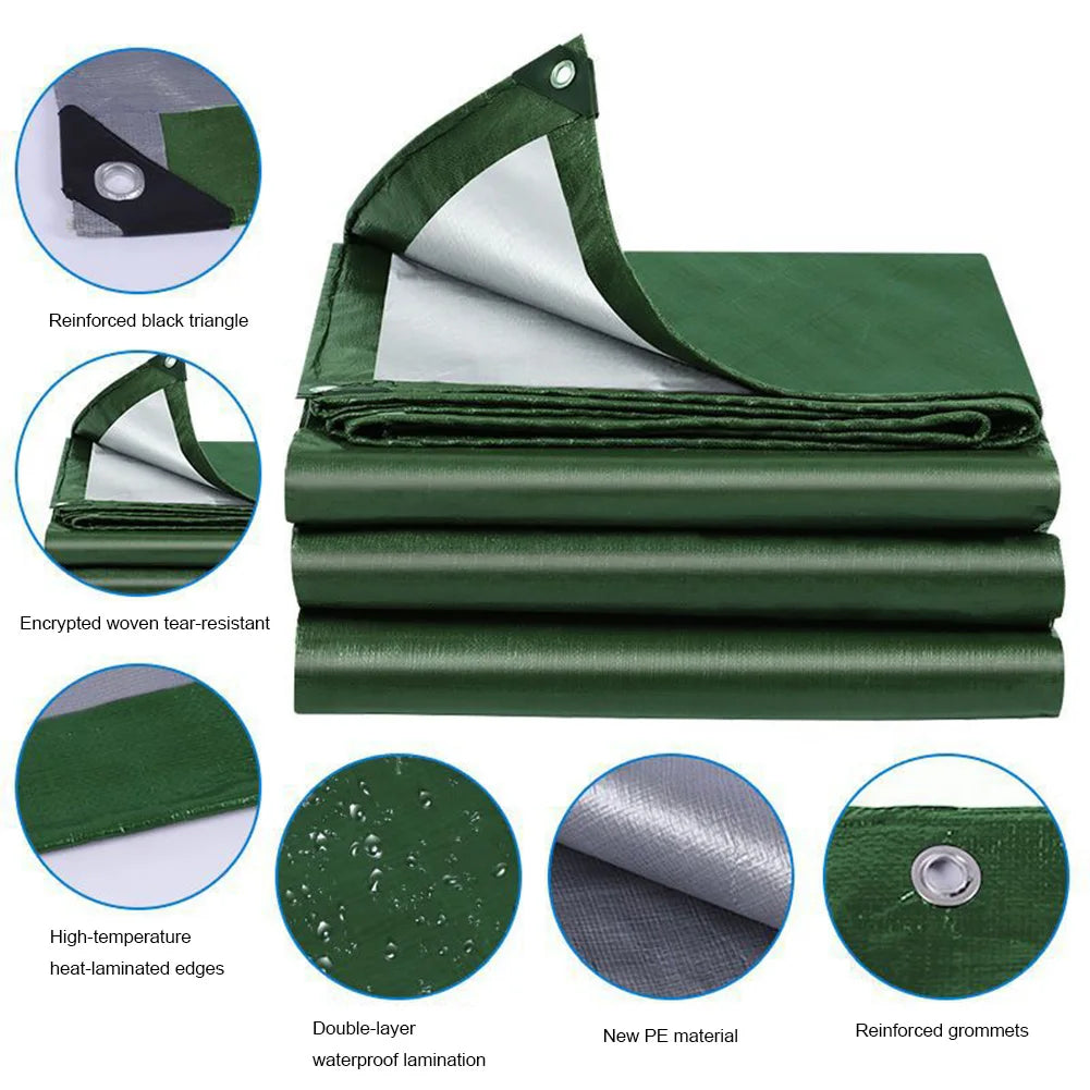Wholesale Customization Large Heavy-Duty Thickened Waterproof Fabric Sunshade Tent Camping Canopy