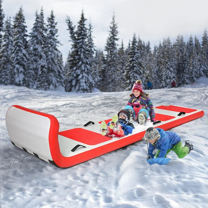 Wholesale Custom Foldable PVC Inflatable Sled With Handle