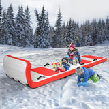 Wholesale Custom Foldable PVC Inflatable Sled With Handle
