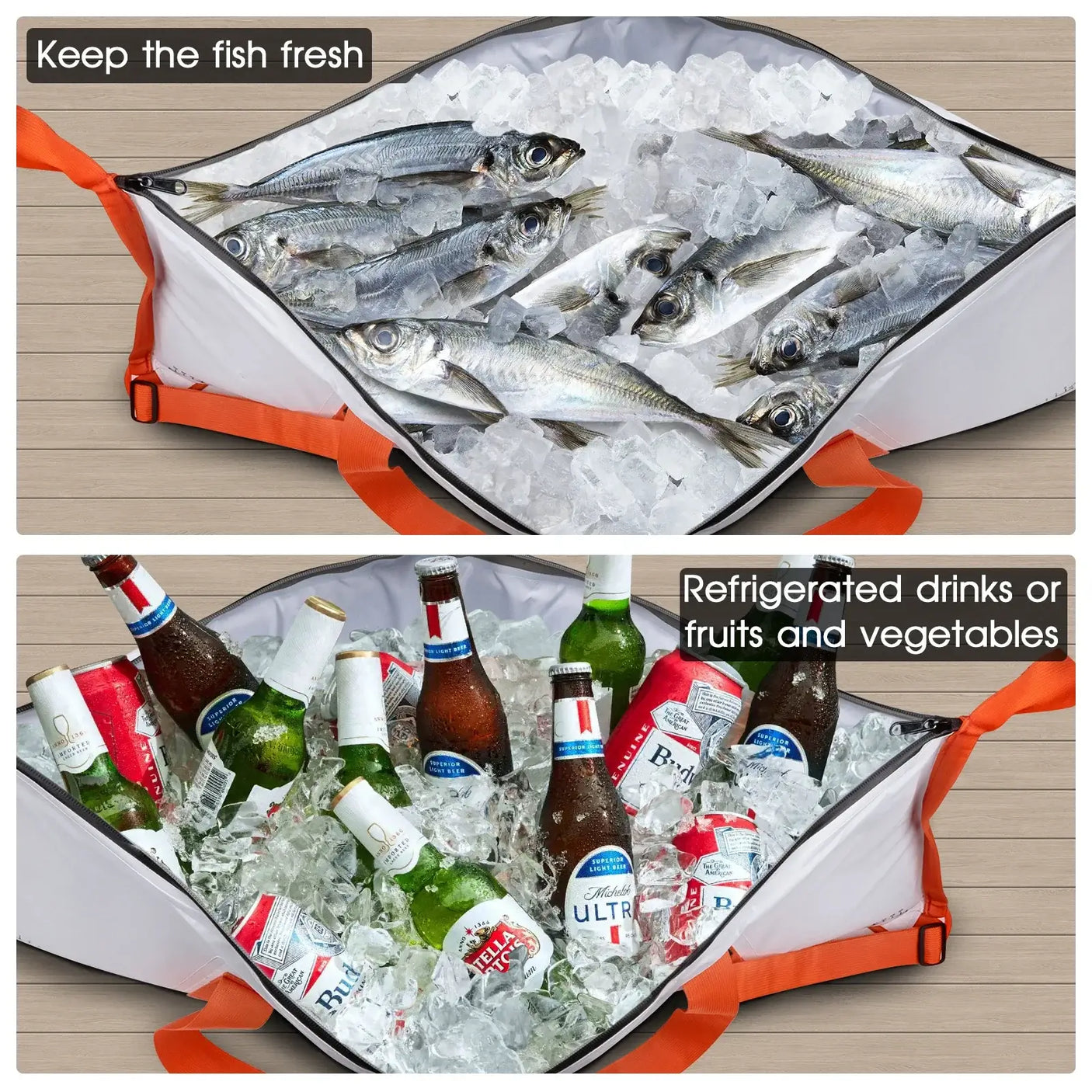 Wholesale Custom Fish Cooler Bag Insulated Large
