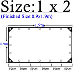 Thicken 0.55mm Transparent PVC Rainproof Cloth Tarpaulin Garden Bonsai Plants Rainproof Cloth Balcony Waterproof Clear Tarp
