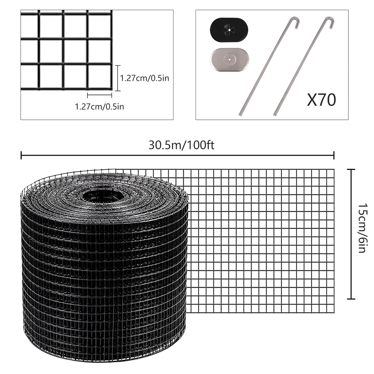 Wholesale Custom Bird Protection Netting 6 inches*98 feet