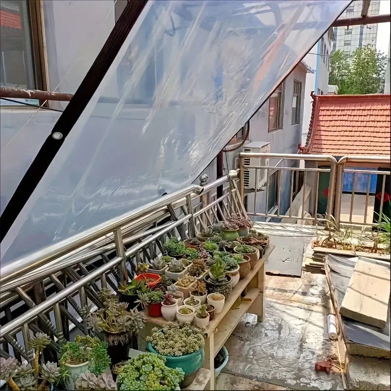Heavy Duty Clear Waterproof Tarpaulin with Lumber Tarps