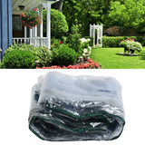 Greenhouse Cover Greenhouse PVC Garden Outdoor Plants Grow House Cover Lants Keep Warm Sunroom For Flowers Roll-up Windows