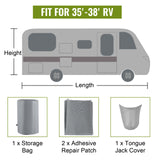 Wholesale Custom Camping Sunshade Travel Trailer Waterproof Cover